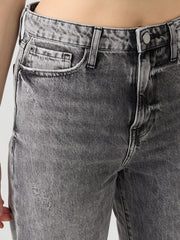 SPYKAR LADIES WESTERN JEANS WDBEL2BE057 GREY
