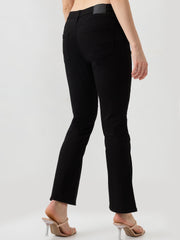 SPYKAR LADIES WESTERN JEANS WDELI2BE025 JET BLACK