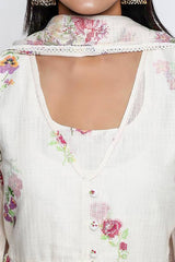 W Ladies Western Kurti 3Pcs Set Ws12977 125833