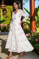 W Ladies Western Kurti 3Pcs Set Ws12977 125833