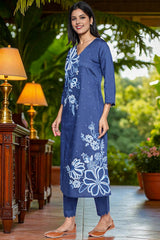 W Ladies Western Kurti 3Pcs Set Ws13002 223894