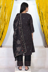 W Ladies Western W Kurti 3Pcs Set Ws13174 126443
