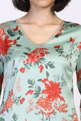 W Ladies Western Kurti 3Pcs Set Ws13208 126227