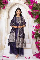 W Ladies Western W Kurti 3Pcs Set Ws13285 224374