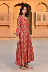 W Ladies Western Kurti 3Pcs Set Ws13287 126636