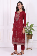 W Ladies Western W Kurti 3Pcs Set Ws13383 314582