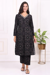 W Ladies Western W Kurti 3Pcs Set Ws13410 126801