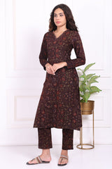 W Ladies Western W Kurti 3Pcs Set Ws13425 126799
