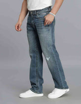 Rookies Mens Jeans Rj6138 Med Blue