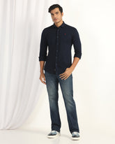 Blackberry Mens Casual Shirt F/S Es-Kt-So-Pelantos Navy