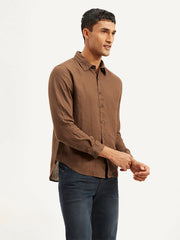 Men'S Redloop Solid Slim Fit Shirt