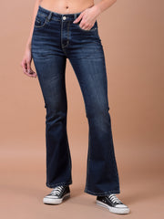 Crimsoune Club Ladies Western Jeans Fd3154 Blue