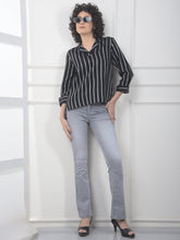 Crimsoune Club Ladies Western Jeans Fd3215 Grey