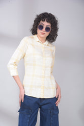 Mustard Checked Shirt