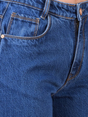 Crimsoune Club Ladies Western Jeans Fd3088 Blue - Goyalsons ShopMax