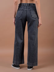 Crimsoune Club Ladies Western Jeans Fd3083 Grey - Goyalsons ShopMax