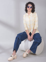 Mustard Checked Shirt