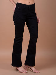 Crimsoune Club Ladies Western Jeans Fd3115 Black - Goyalsons ShopMax