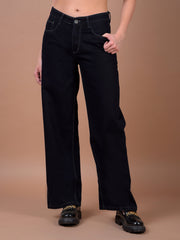 Crimsoune Club Ladies Western Jeans Fd3082 Black - Goyalsons ShopMax