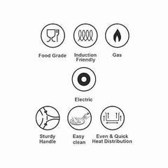 Cello Household Iron Tawa Cast Iron Roti Tawa