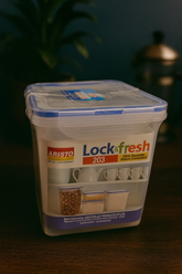 ARISTO Plastic Lock and Fresh 203 Container Set of 2-Pieces, 2300 ml