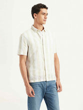 Men'S Striped Loose Fit Shirt