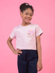 Crimsoune Club Girls T-Shirt Lilac