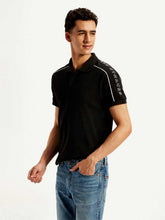 Men'S Typographic Print Slim Fit Polo T-Shirt - Goyalsons ShopMax