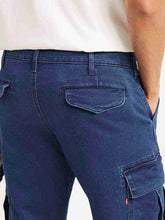 Men'S Tapered Dark Blue Utility Cargo Jogger - Goyalsons ShopMax