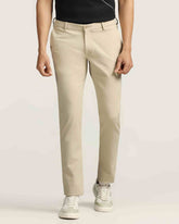 Blackberry Mens Casual Trouser Ek-So-Ziea Beige - Goyalsons ShopMax