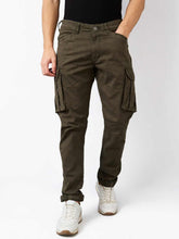 Spykar Mens Casual Trouser Mtrcg1Be029 Rifle Green