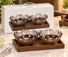Lyte Club CrystalBloom Serving Bowls- Set of 2