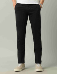 Arrow Mens Casual Trouser Black