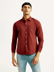Men'S Solid Slim Fit Shirt
