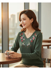 Lyte Club Ladies Western Top F/S O9748-2105 Green