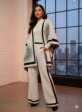 Lyte Club Ladies Western W Cord Set O1356-6925 Cream