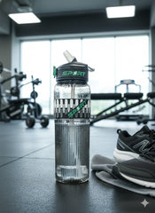 Sport 1000Ml Leak-Proof Water Bottle With Straw & Lock Lid – Bpa Free Gym, Travel, And Outdoor Bottle