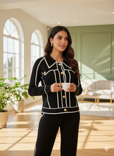 Lyte Club Ladies Western W Cord Set O1356-5216 Black