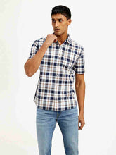 Men'S Checkered Slim Fit Shirt
