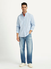Men'S Striped Slim Fit Shirt