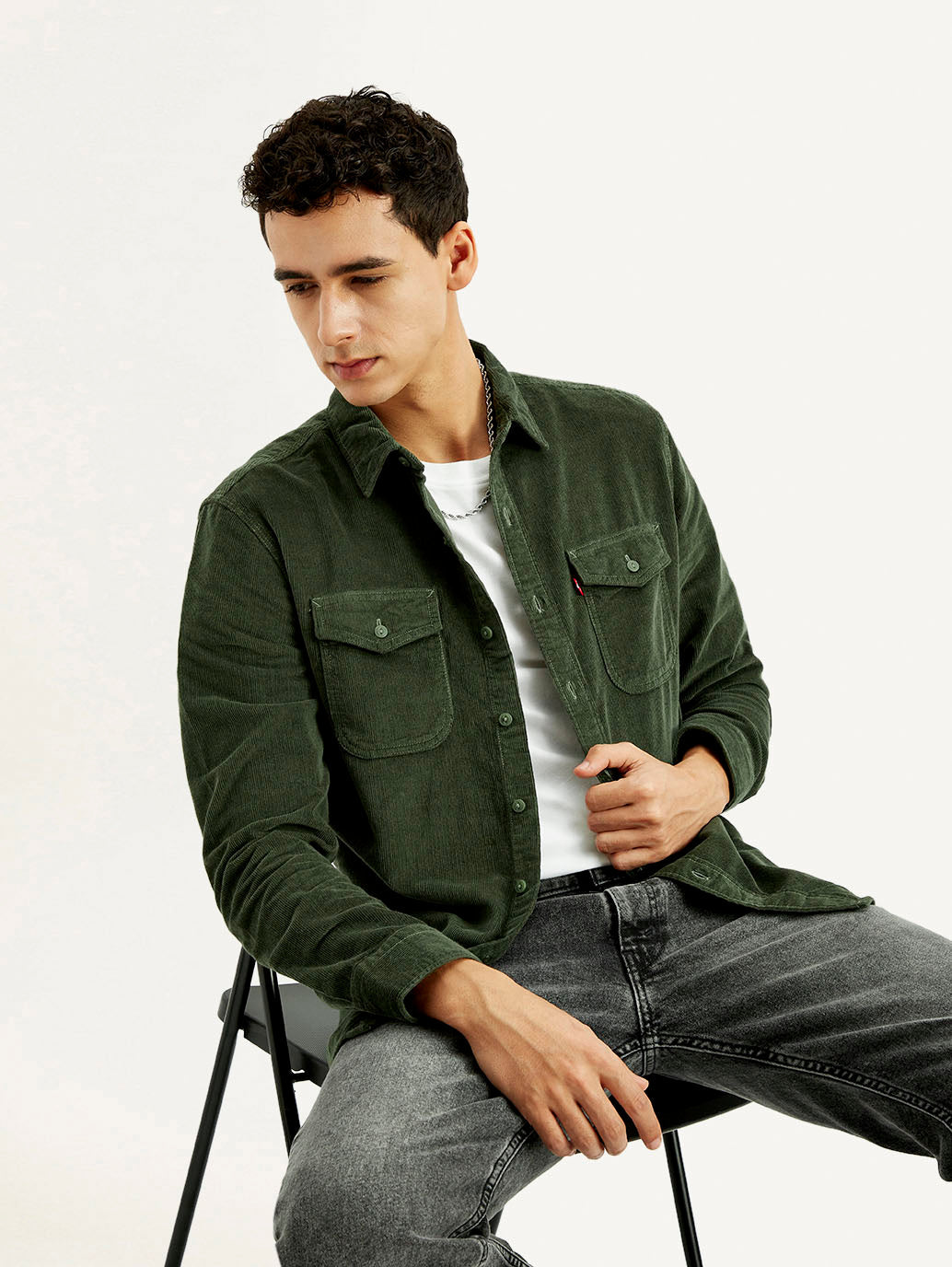 Levis Mens Casual Shirt F/S 0002X-0005