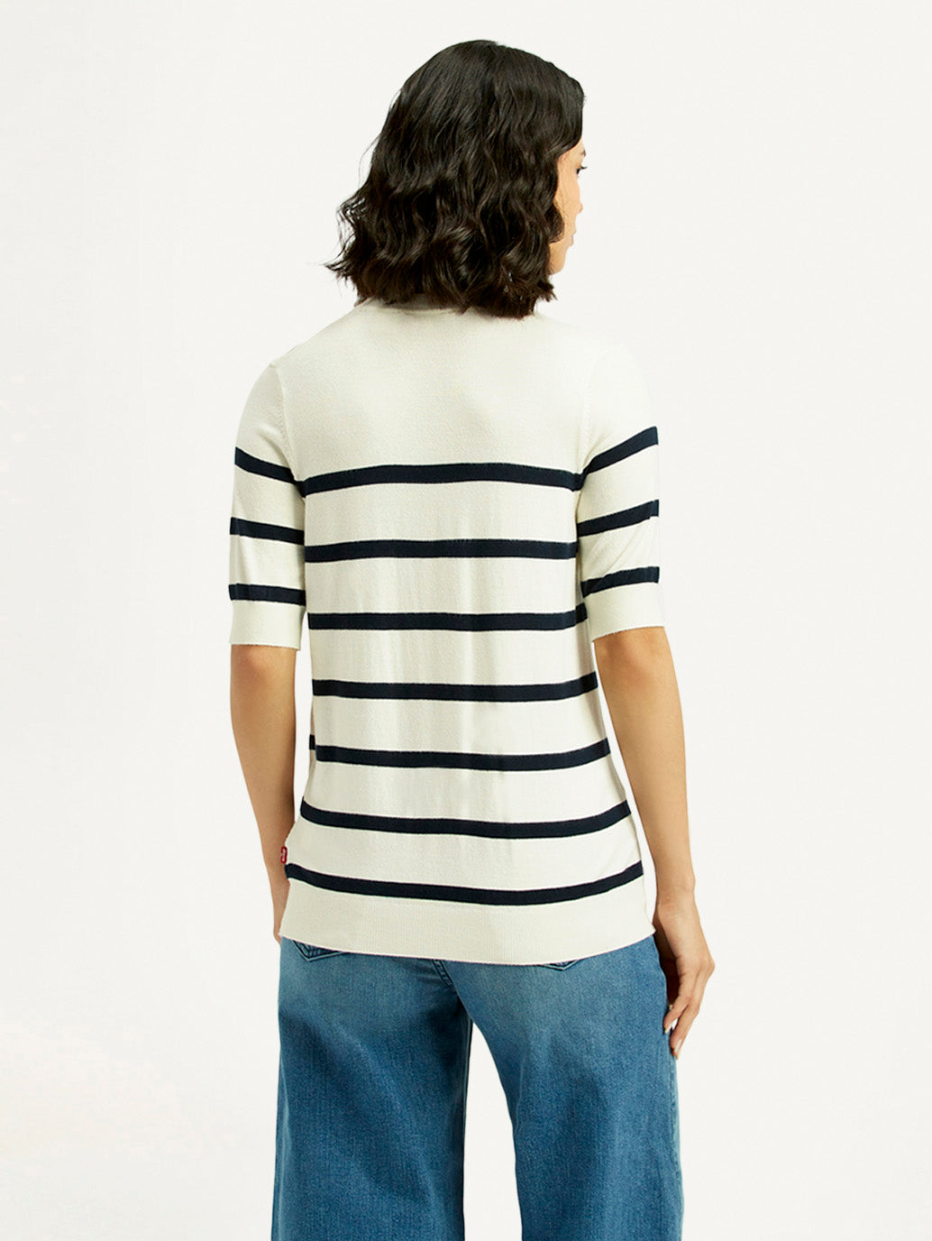 Women'S Striped Crew Neck T-Shirt