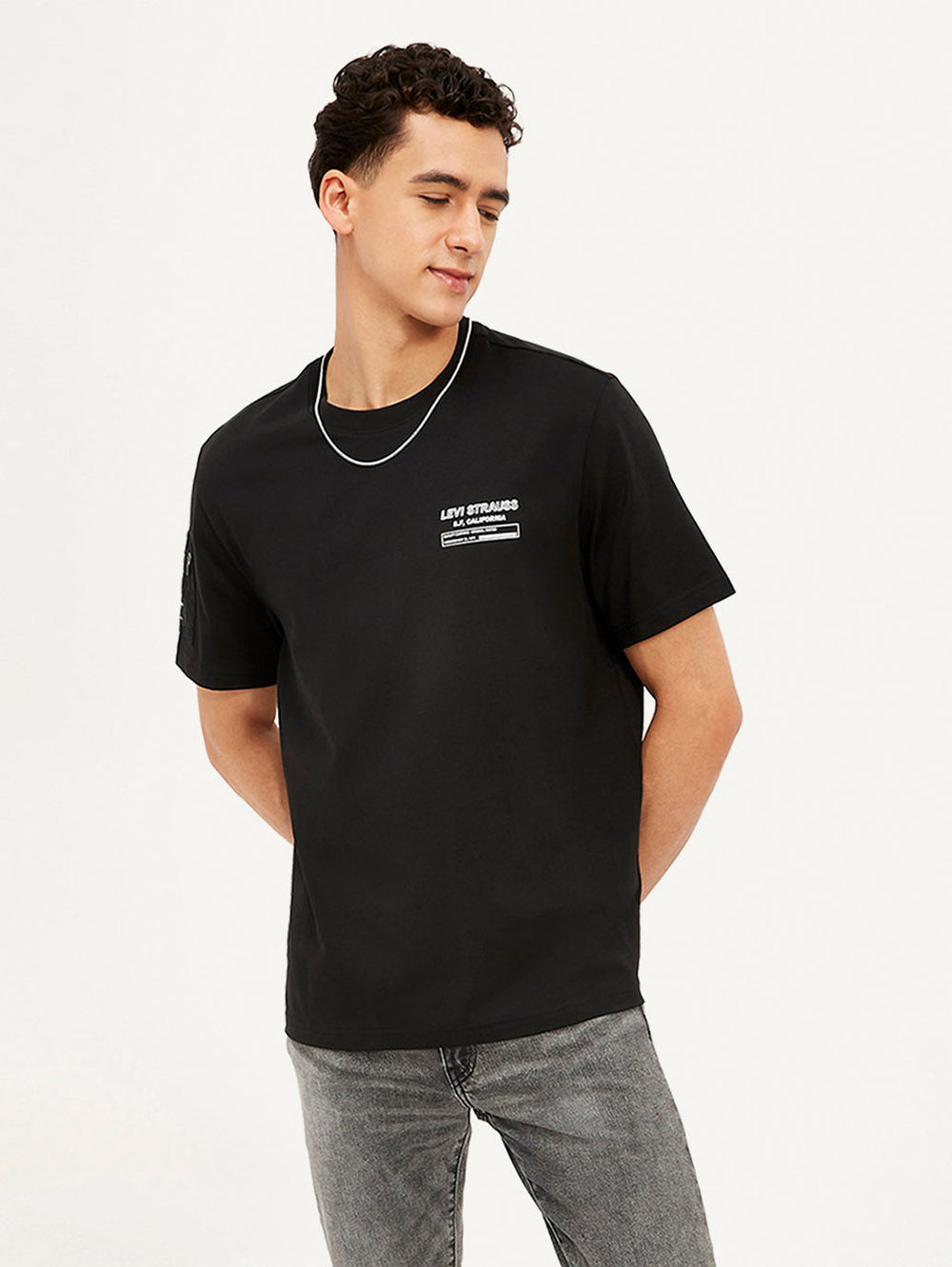 Levis Mens T-Shirt H/S 0025R-0002 - Goyalsons ShopMax