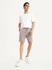 Men'S Mauve Regular Fit Shorts