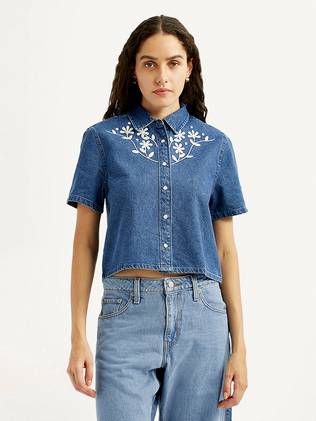 Levis Ladies Western Shirt F/S 002Vl-0007