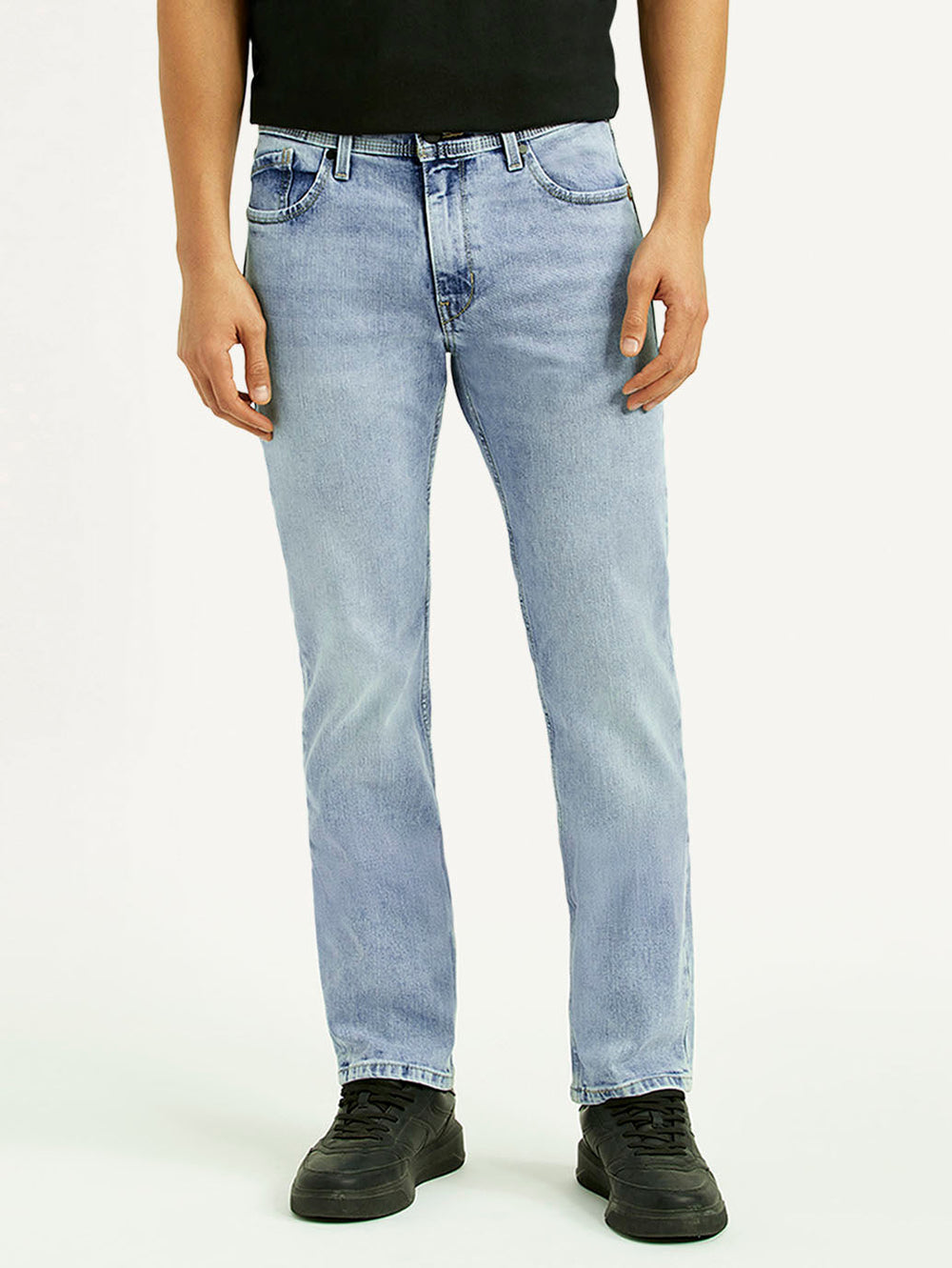 Men'S 511 Light Blue Slim Fit Mid Rise Jeans - Goyalsons ShopMax