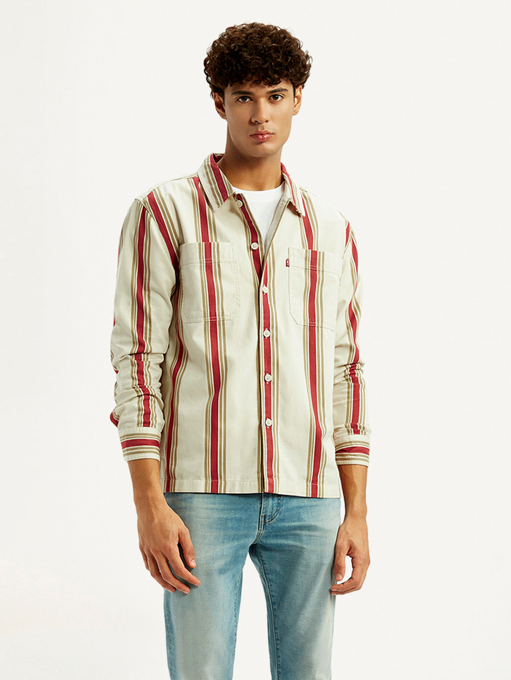 Levis Mens Casual Shirt F/S 0041Z-0001