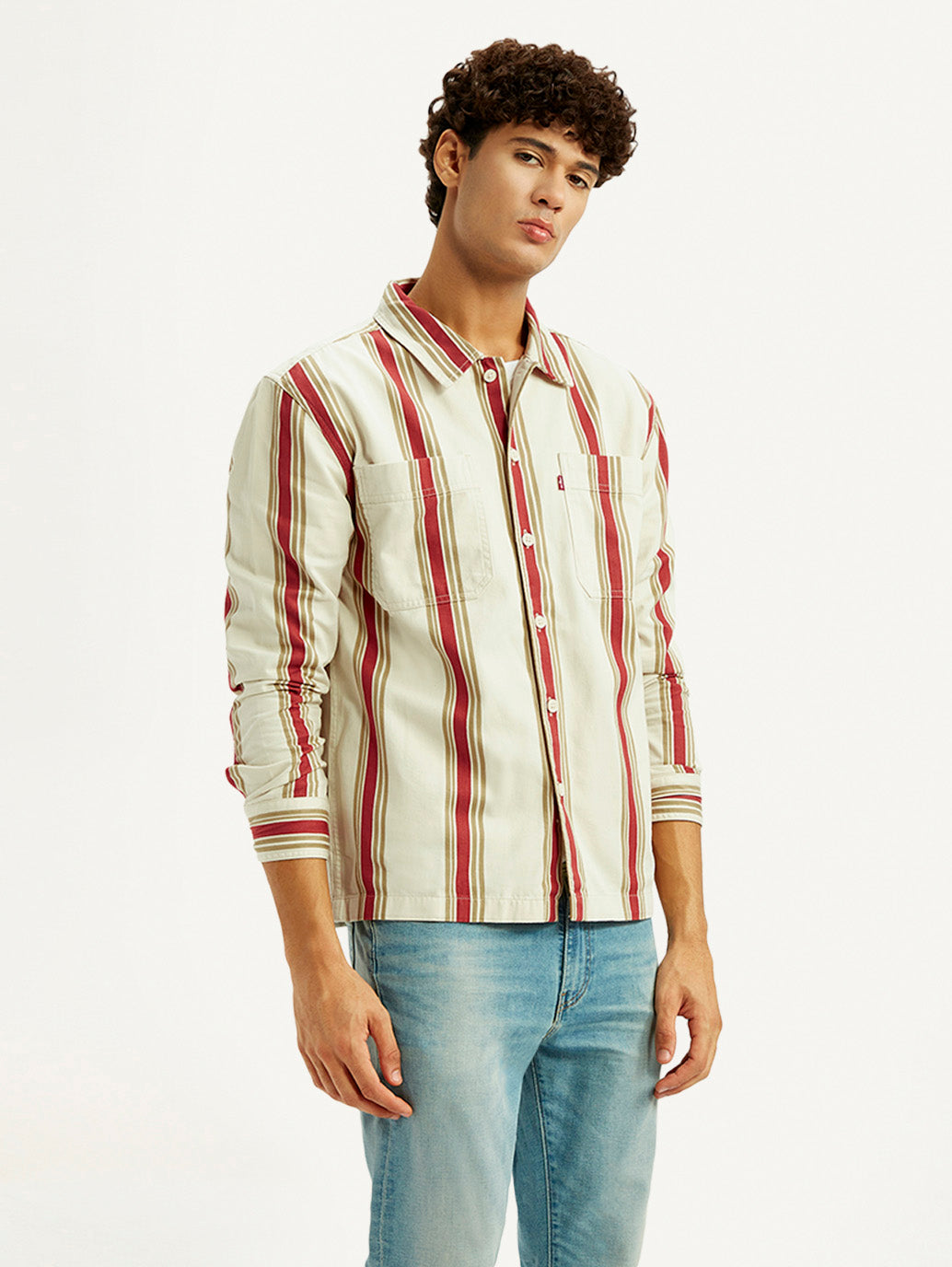 Levis Mens Casual Shirt F/S 0041Z-0001