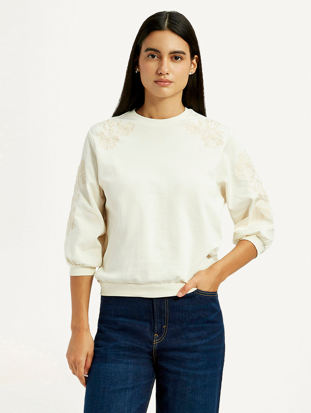Levis Ladies Western Sweat Shirt 0044C-0000