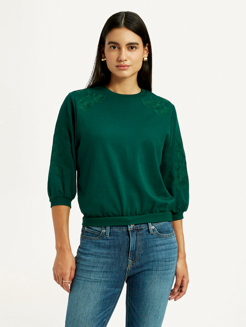 Levis Ladies Western Sweat Shirt 0044C-0001